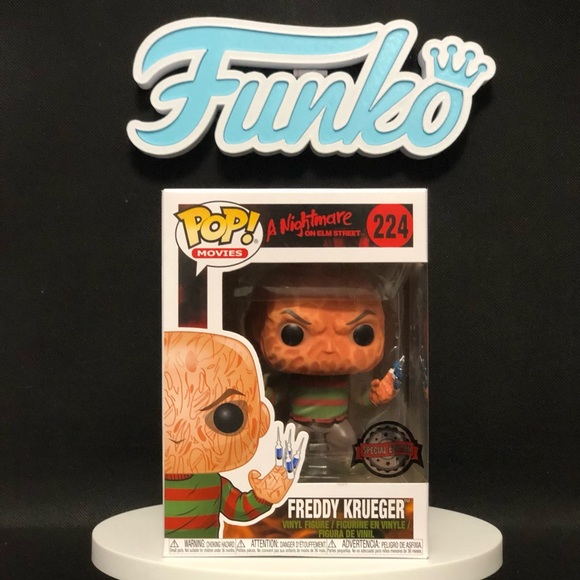 Freddy Krueger with Needle Fingers- 224 (Special Edition)- Mint Condition- Funko - Picture 1 of 8